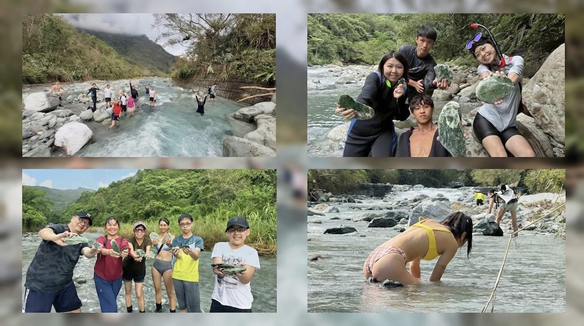 花蓮白鮑溪溯溪，親子戲水與豐田玉尋寶