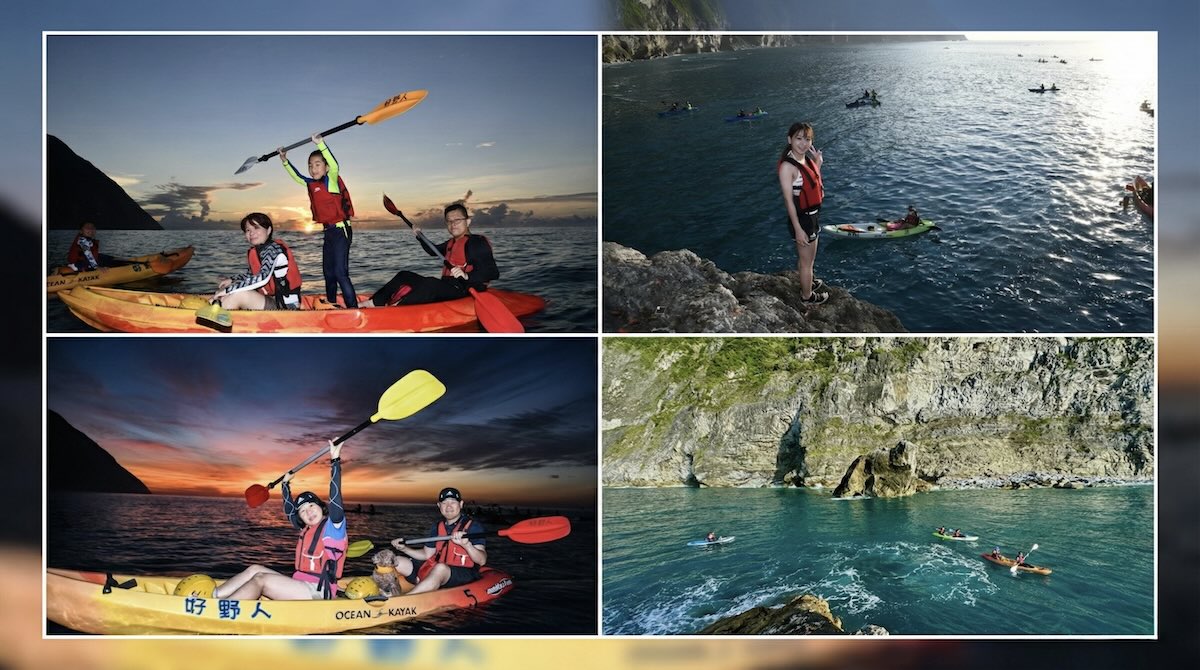 清水斷崖獨木舟|光影三部曲 好野人清水斷崖獨木舟:使用美國頂尖 Ocean Kayak,1:5 精準戒護配比