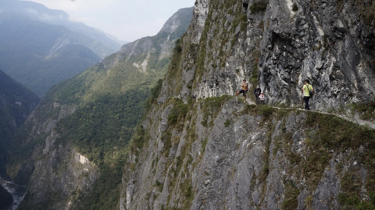 好野人錐麓古道一日健行團，太魯閣天空步道斷崖絕景